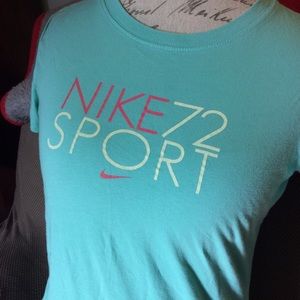 Nike 72 Sport Vintage Top Large EUC Retro Colors